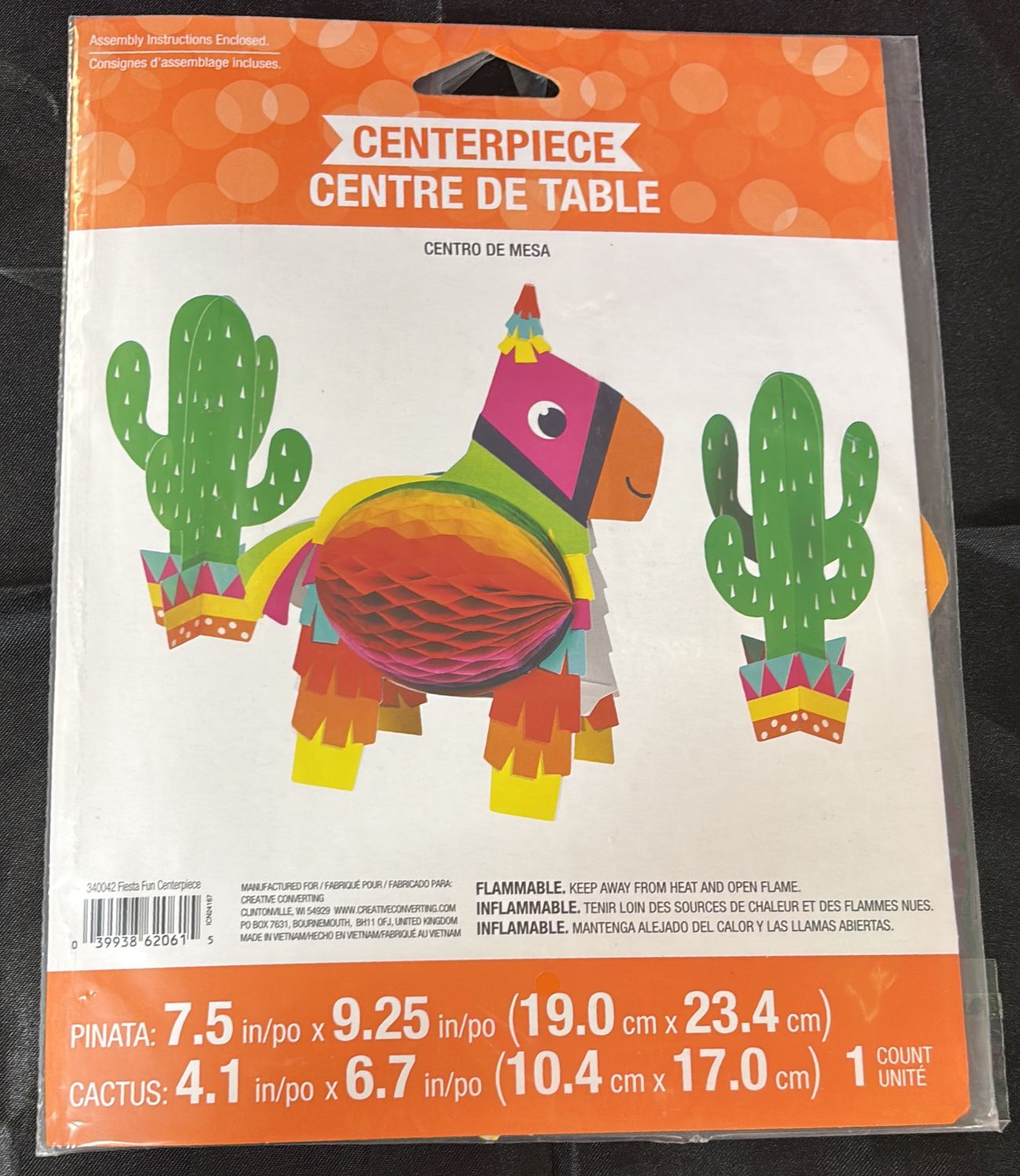 FIESTA FUN CENTERPIECE