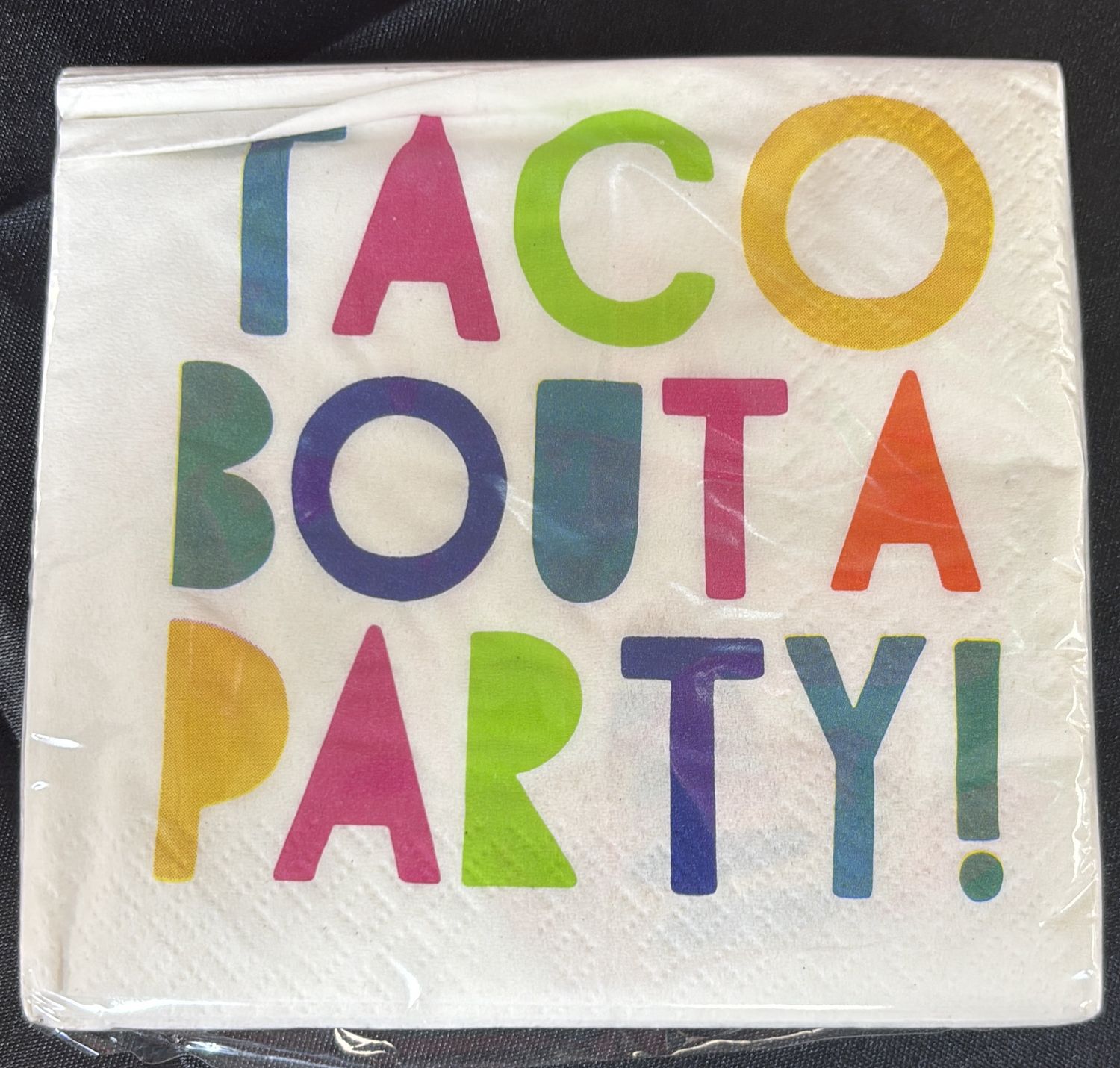 BEVERAGE NAPKIN TACO BOUT A PARTY