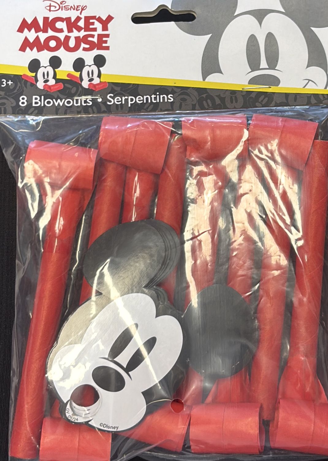 MICKEY MOUSE BLOWOUTS