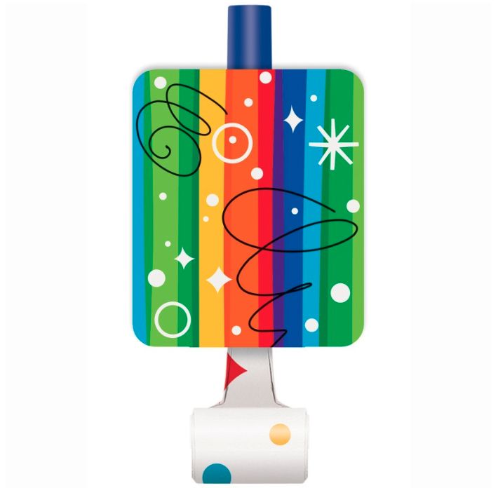 Rainbow Ribbons Blowouts 8Ct