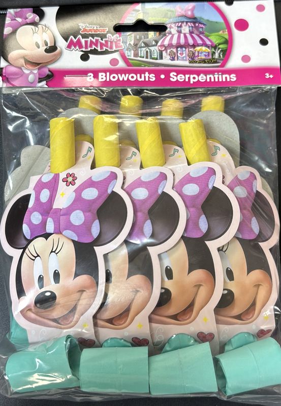 Minnie Mouse Blowouts