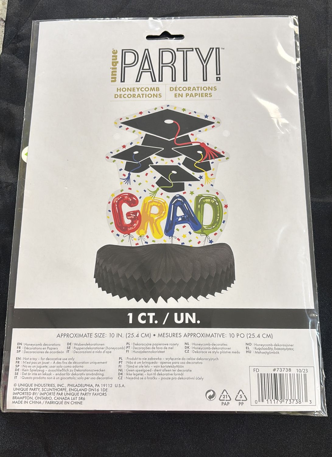 CENTERPIECE GRAD BALLOON