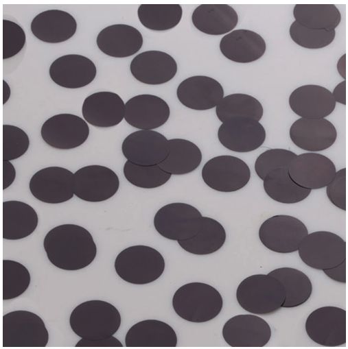 CONFETTI ROUNDS BLACK