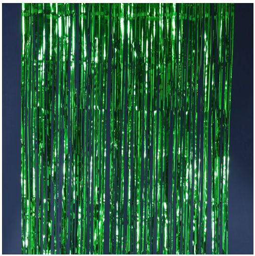 EMERALD FOIL BACKDROP 40"X10'