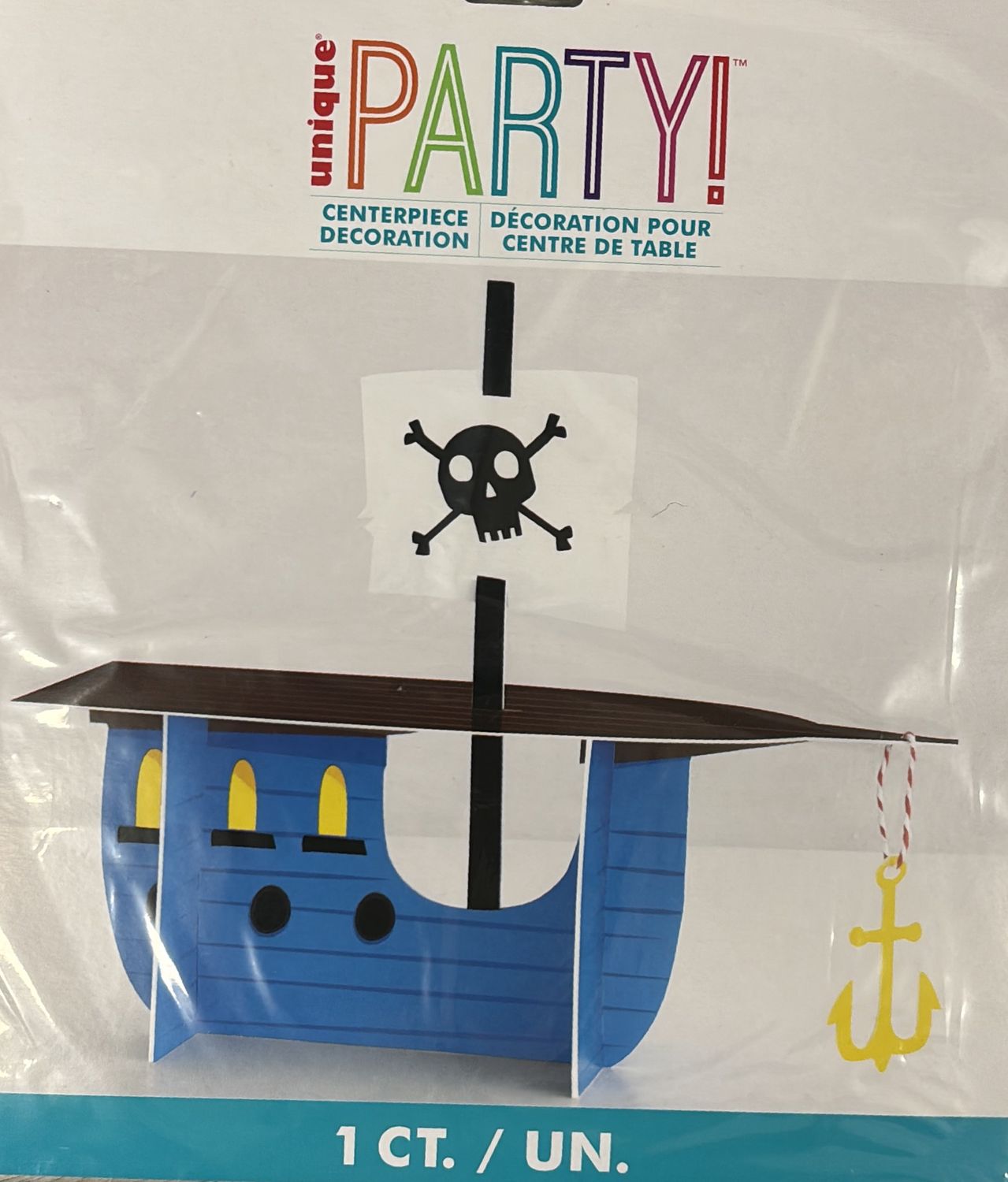 CENTRPIECE DECOR AHOY PIRATE