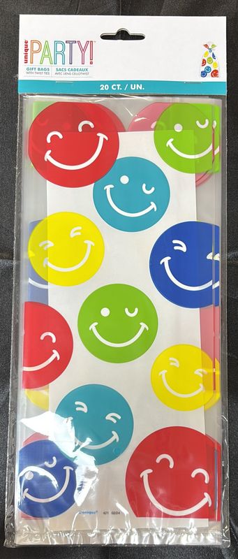 CELLO BAGS COLORFUL HAPPY BIRTHDAY FACE