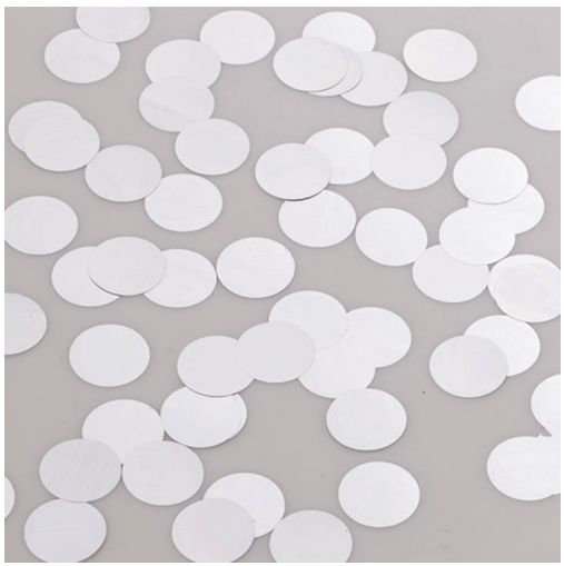 CONFETTI ROUNDS SILVER