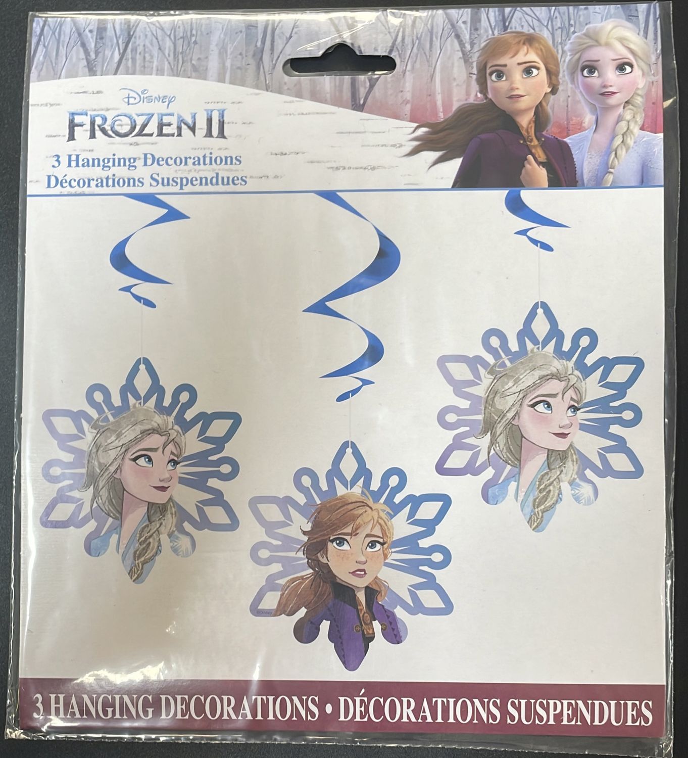 DIZZY DANGLERS FROZEN 3PC