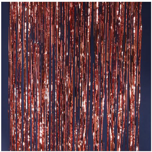 ROSE GOLD FOIL BACKDROP 40"X10'