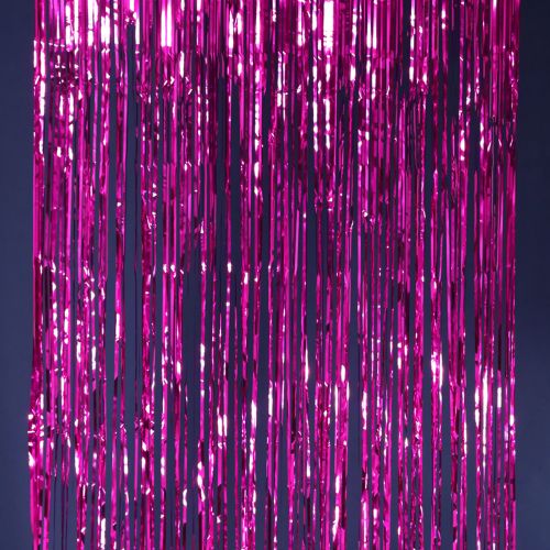 FUCHSIA FOIL BACKDROP 40"X10'