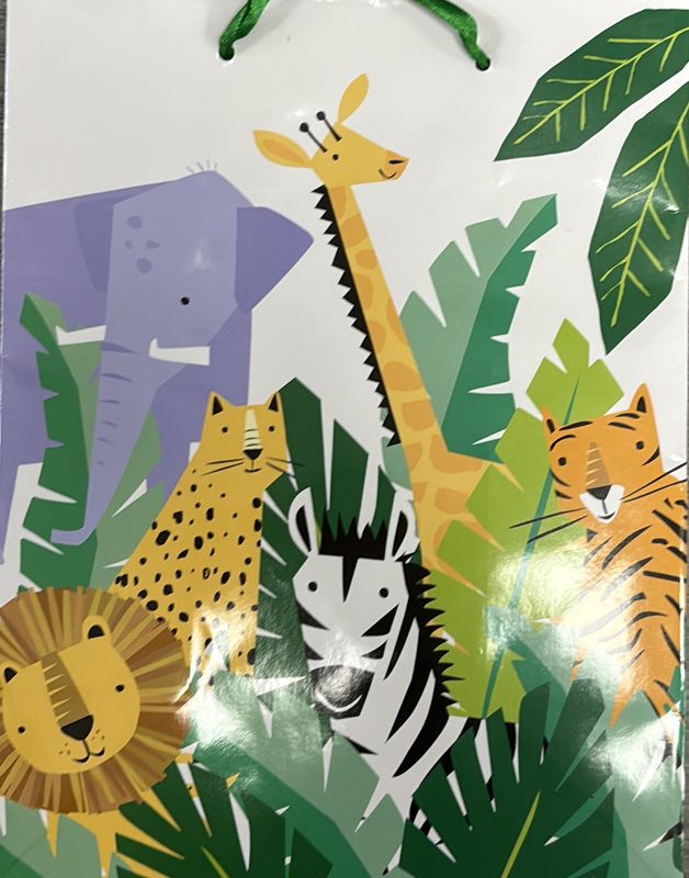 GIFT BAG SMALL SAFARI