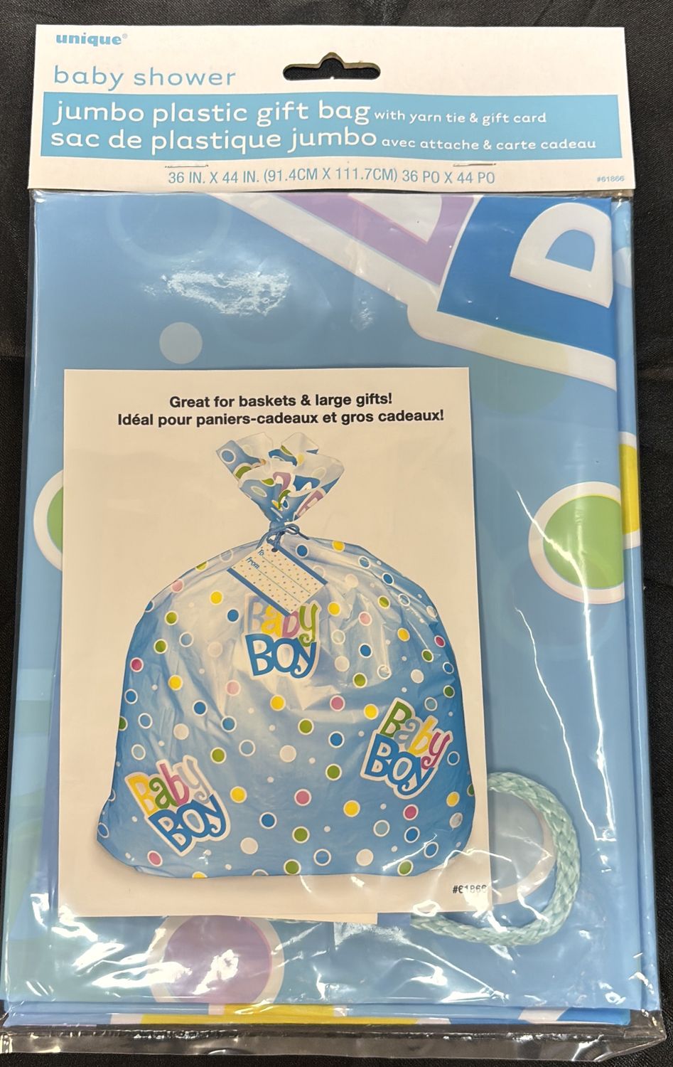 GIFT BAG JUMBO BABY BOY