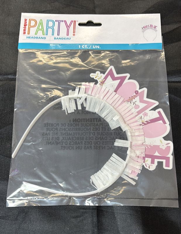 HEADBAND MOM TO BE GIRL