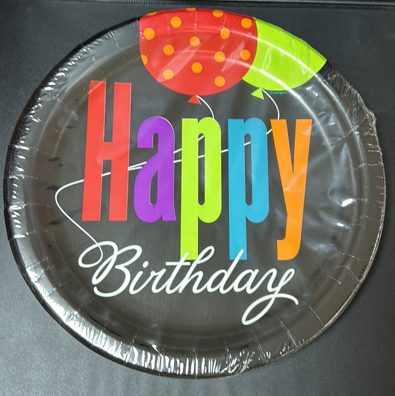 LARGE PLATE BIRTHDAY CHEER