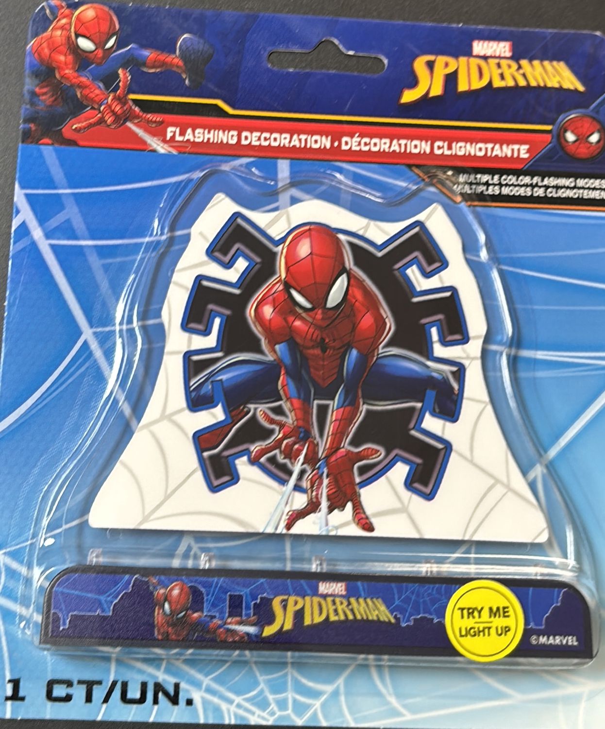 SPIDERMAN LED LIGHT UP DECOR