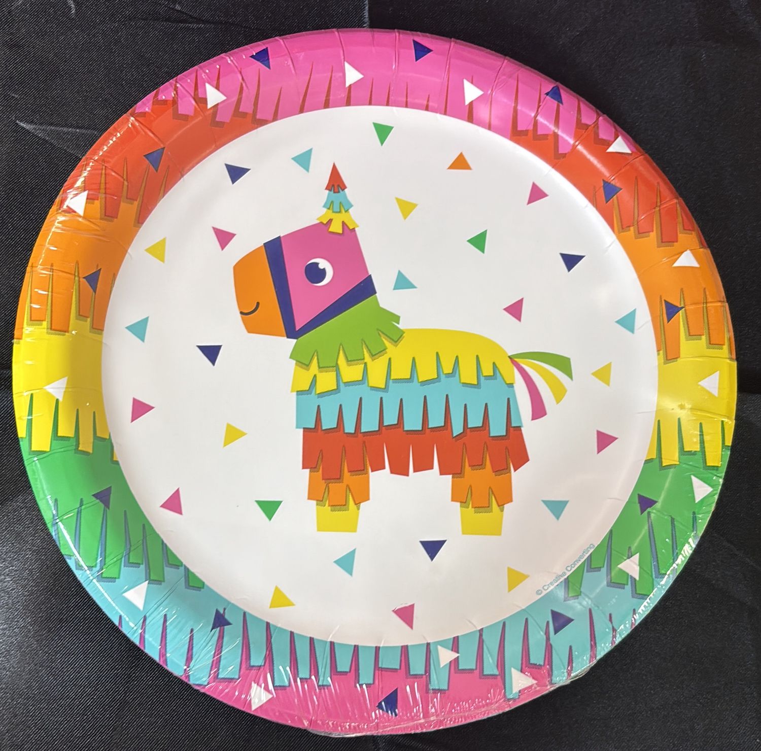 LARGE PLATE FIESTA FUN TACO