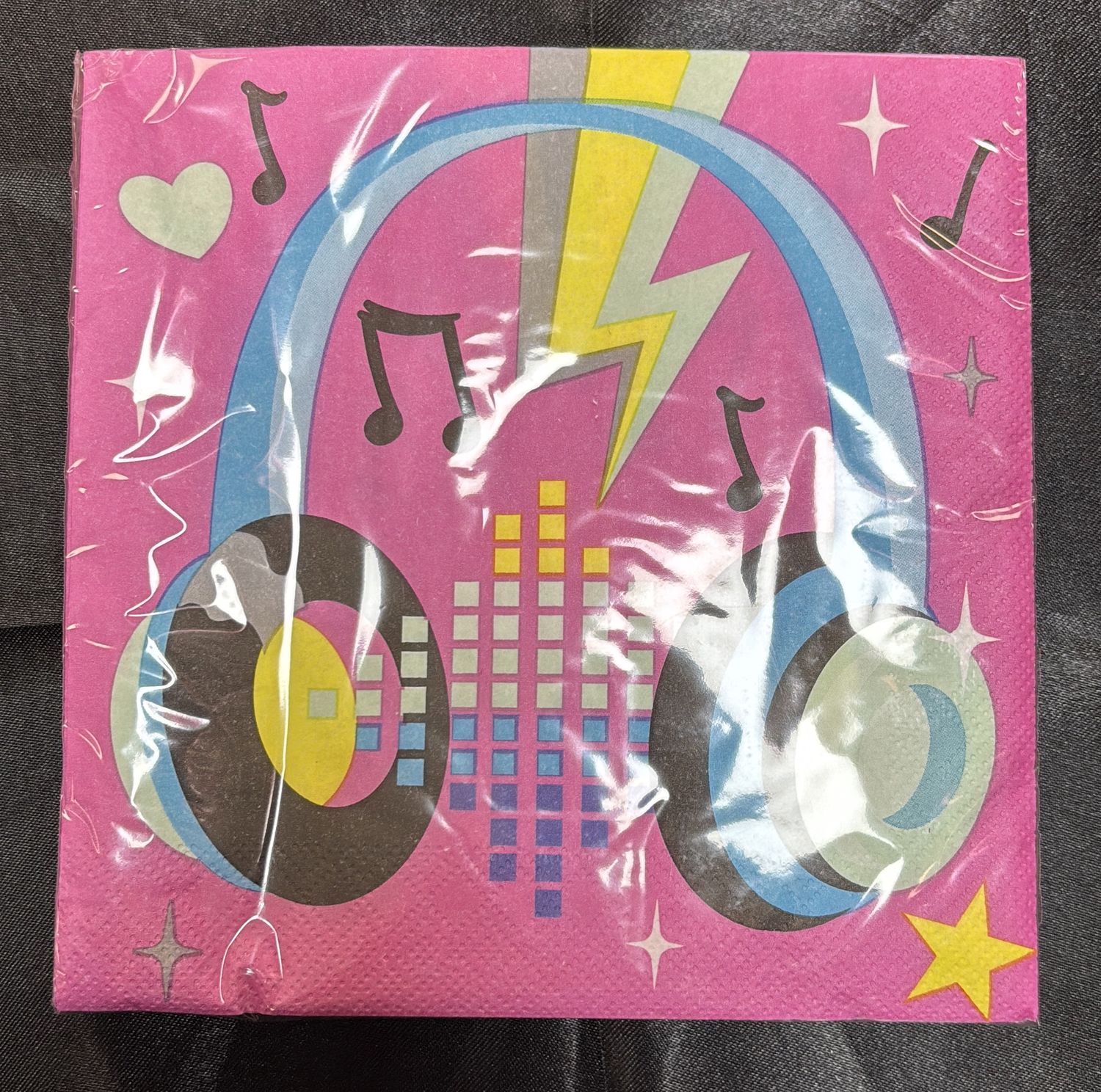 BIRTHDAY BEATS LUNCHEON NAPKIN