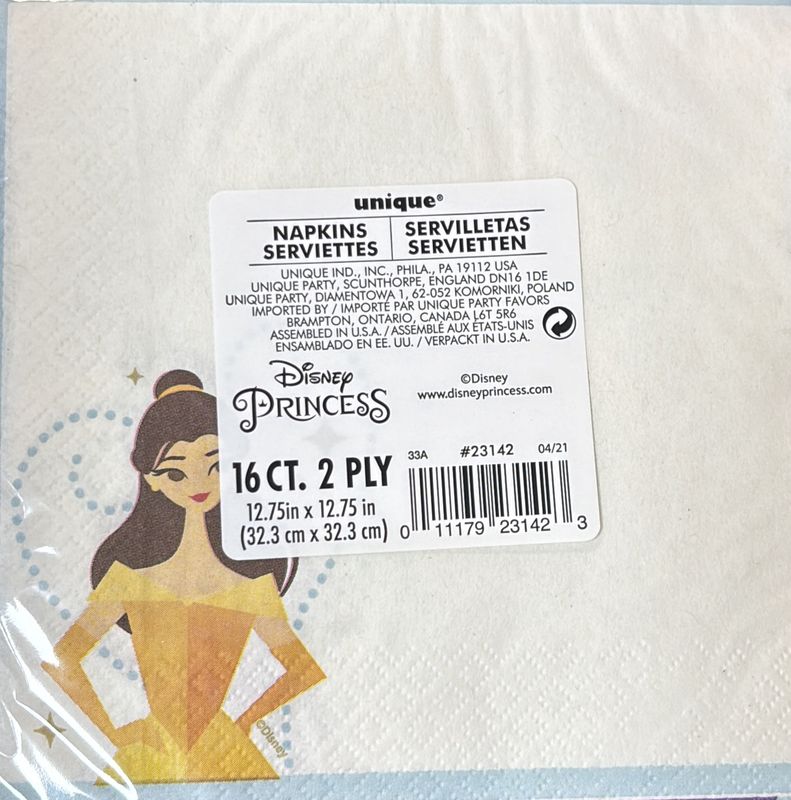 Luncheon Napkin Disney Princess