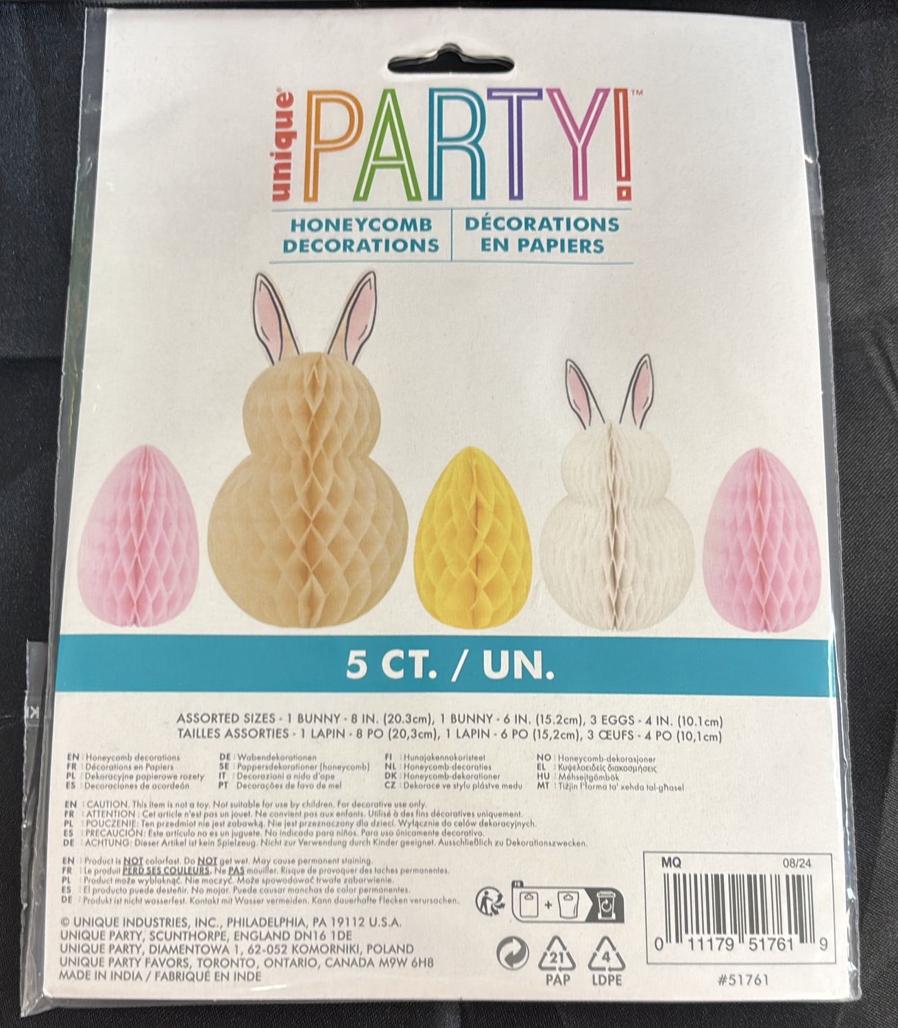 HONEYCOMB DECOR KIT EASTER