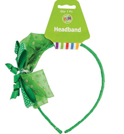 St. Patrick'S Day Headband Ribbon