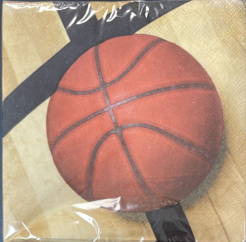 BASKETBALL LUNCHEON NAPKIN