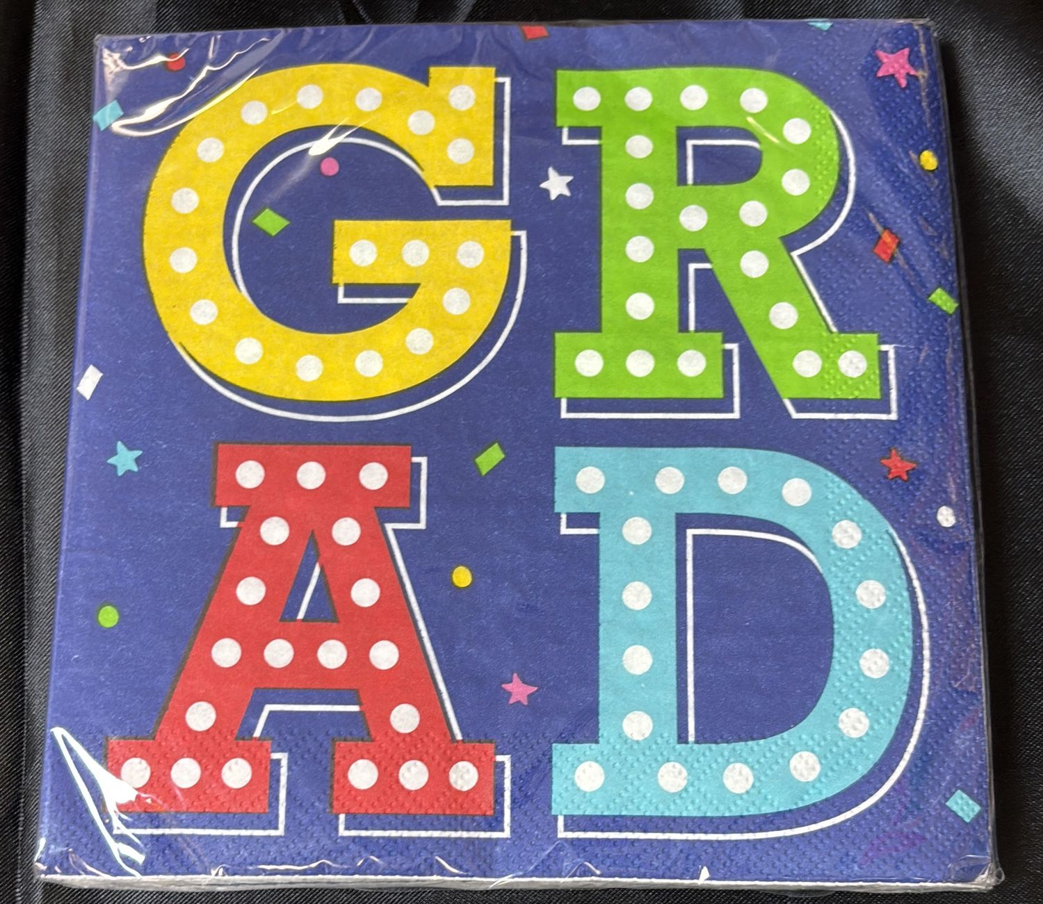 GLAD TO BE GRAD LUNCHEON NAPKIN