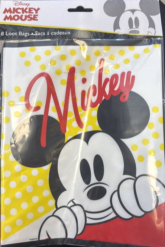 MICKEY MOUSE LOOT BAG