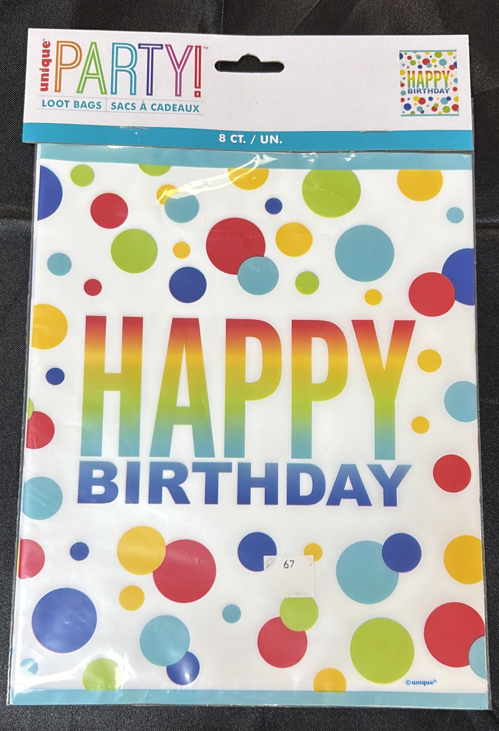 RAINBOW SPOTS LOOT BAG