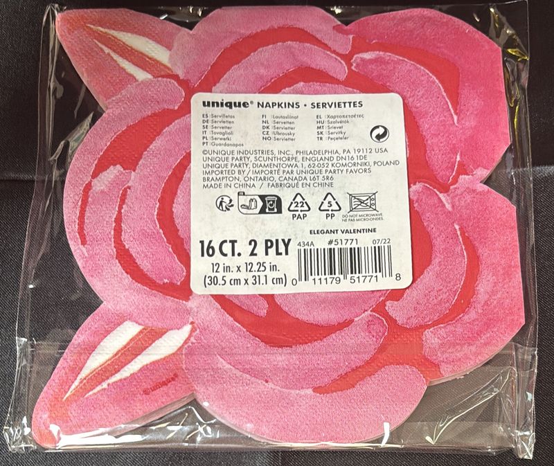 Luncheon Napkin Val Flower