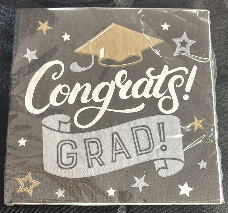 GRAD GLAMOR LUNCHEON NAPKIN