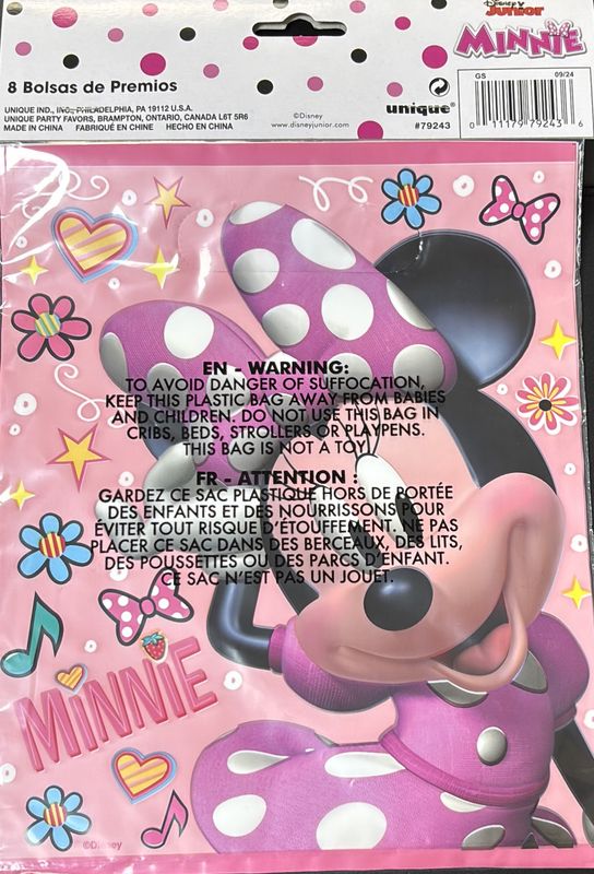 Minnie Mouse Loot Bag