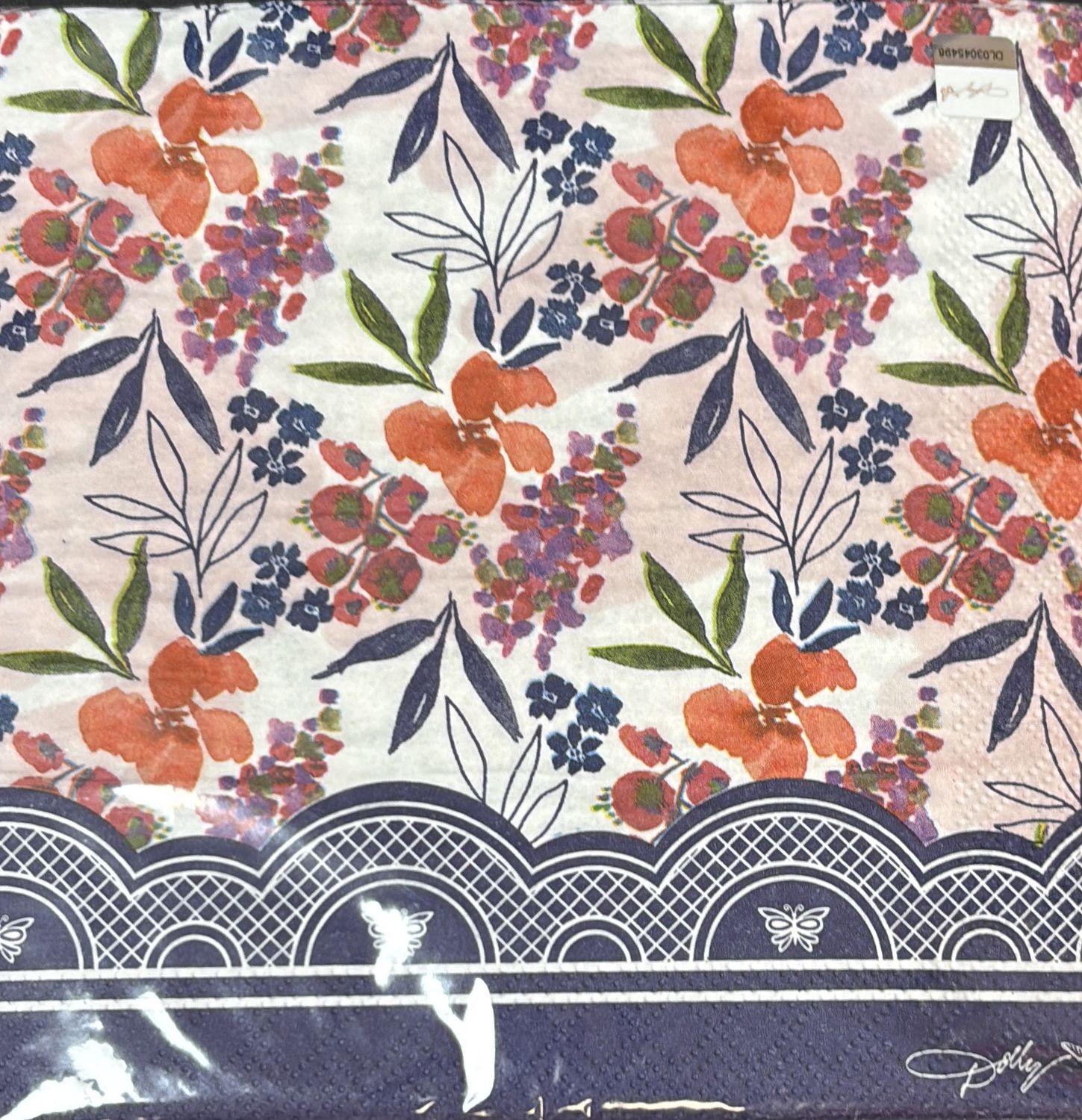 CELEBRATE FLORAL LUNCHEON NAPKIN