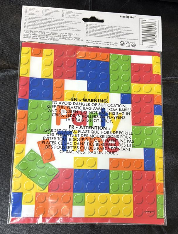 Building Blocks Loot Bag