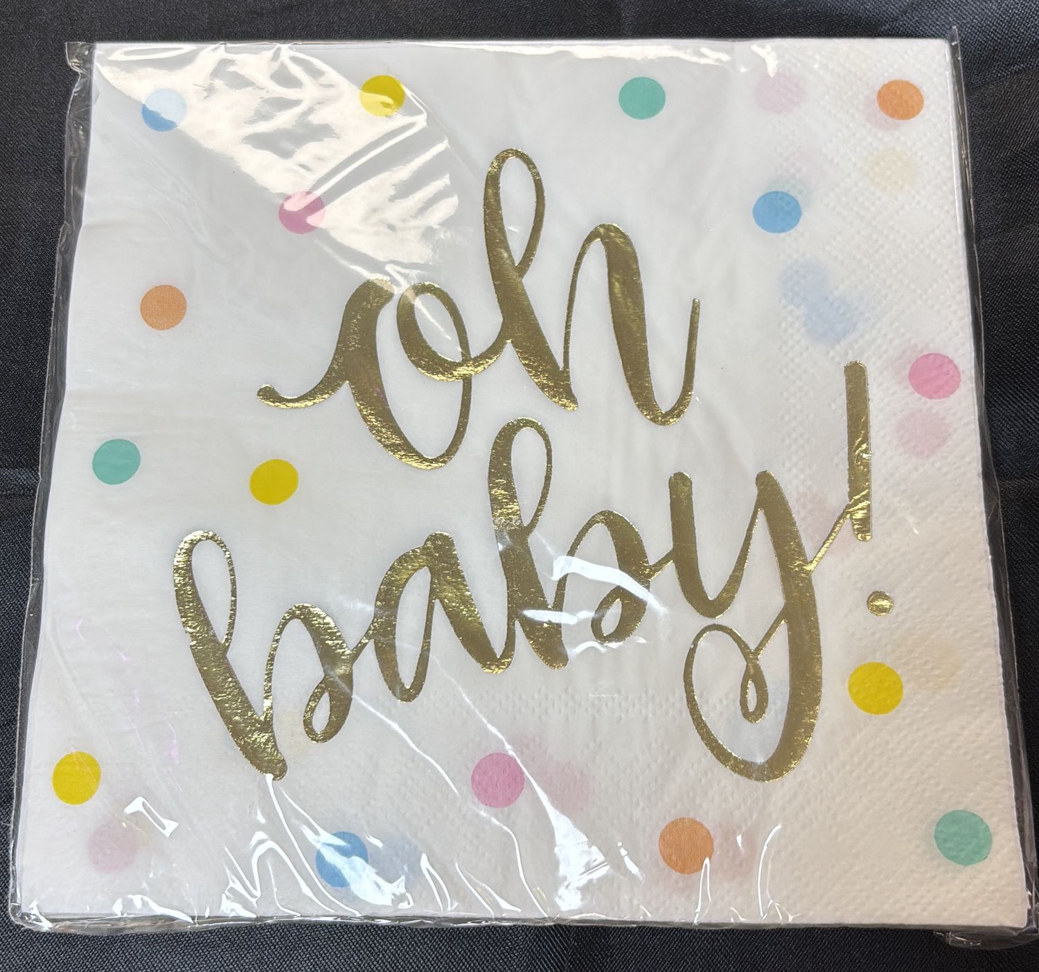 LUNCHEON NAPKIN OH BABY