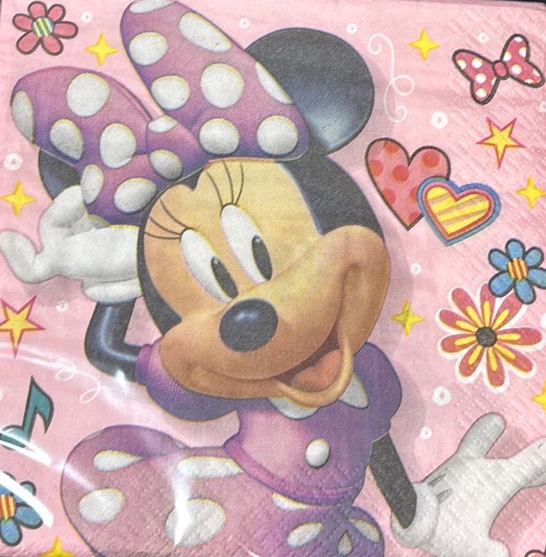 LUNCHEON NAPKIN MINNIE MOUSE