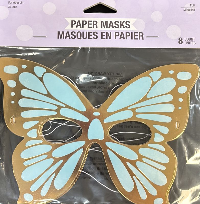 Butterfly Shimmer Masks