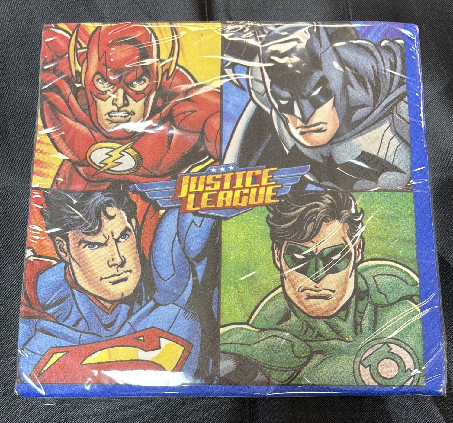 JUSTICE LEAGUE LUNCHEON NAPKIN