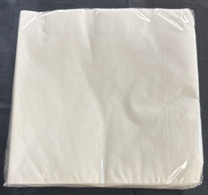 WHITE LUNCHEON NAPKIN