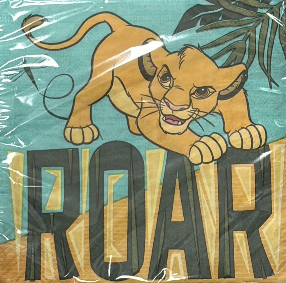 LUNCHEON NAPKIN LION KING