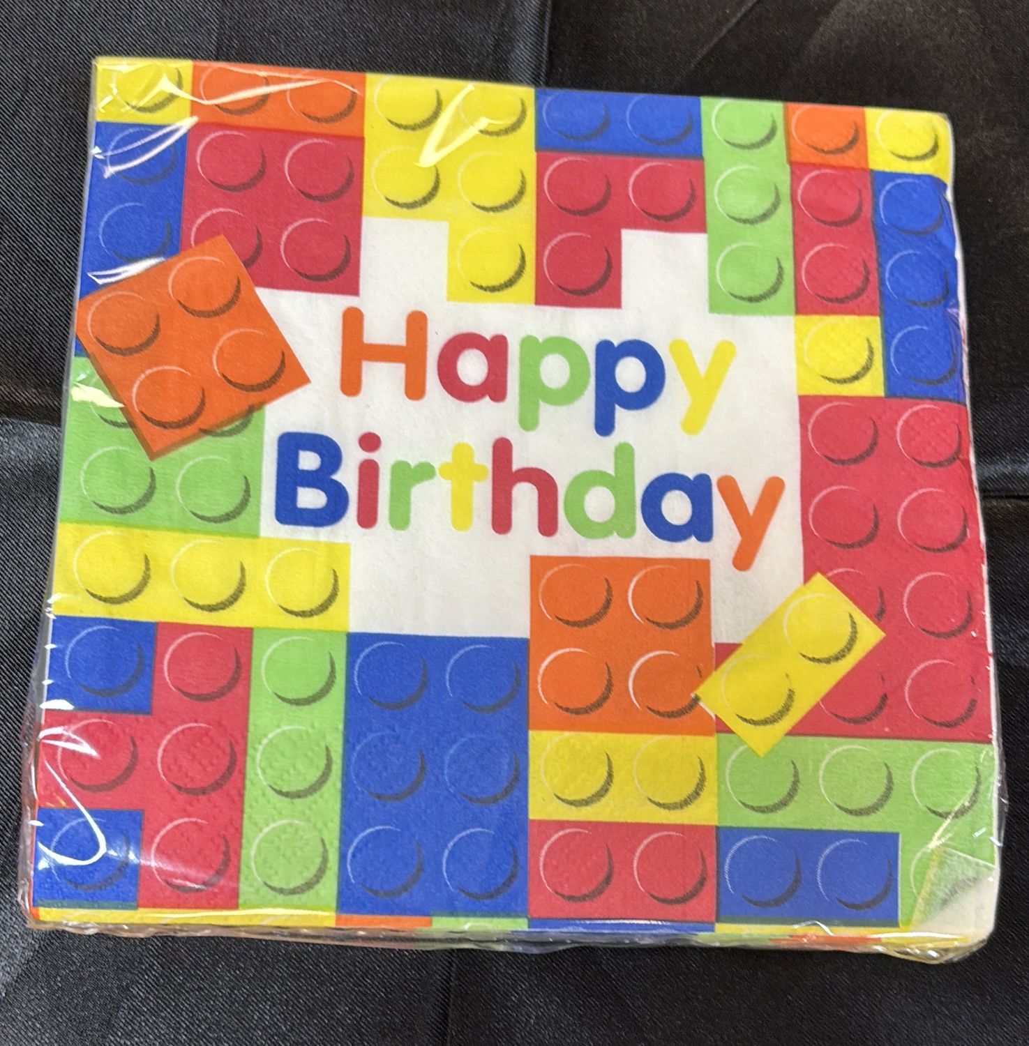 LUNCHEON NAPKIN BUILDING BLOCKS