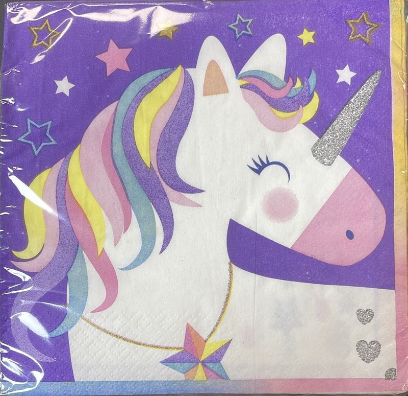 Luncheon Napkin Unicorn