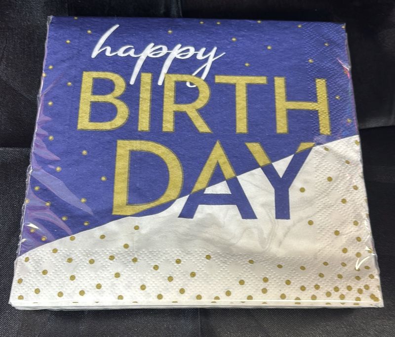HBD TO YOU LUNCHEON NAPKIN