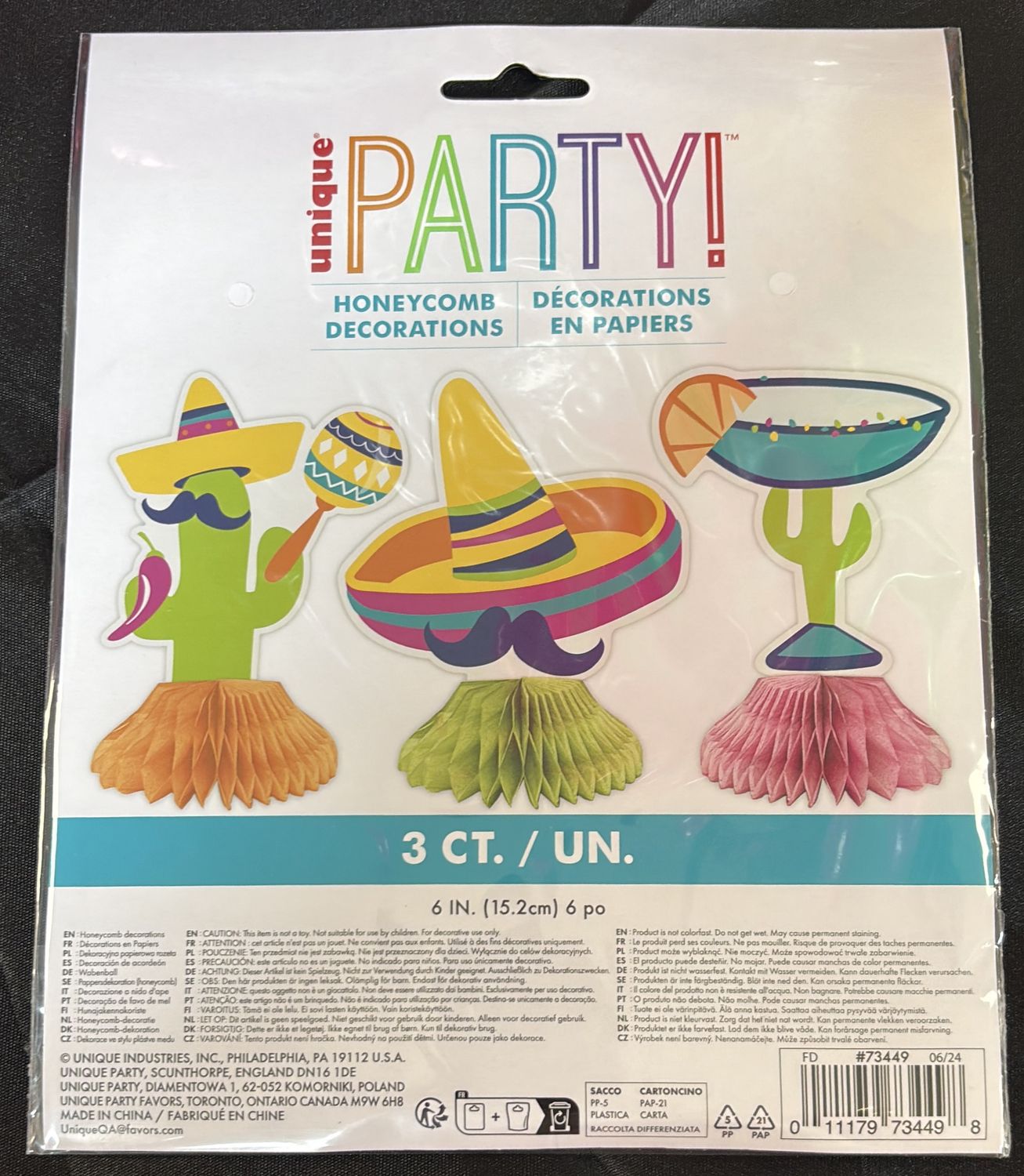 MINI HONEYCOMB BOHO FIESTA 3PC