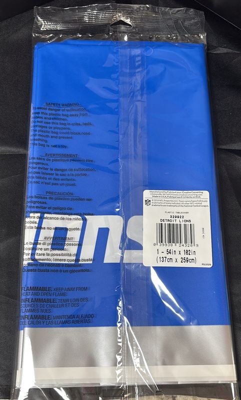 Detroit Lions Nfl Table Cover