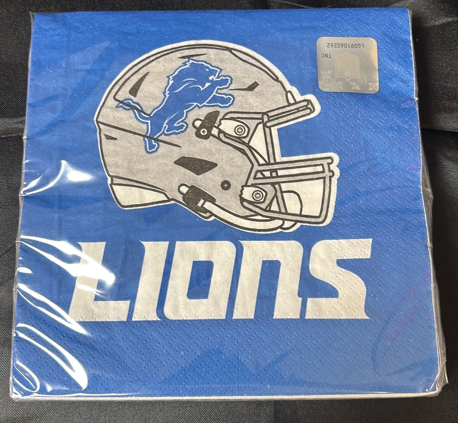 NFL LUNCHEON NAPKIN DETROIT LIONS