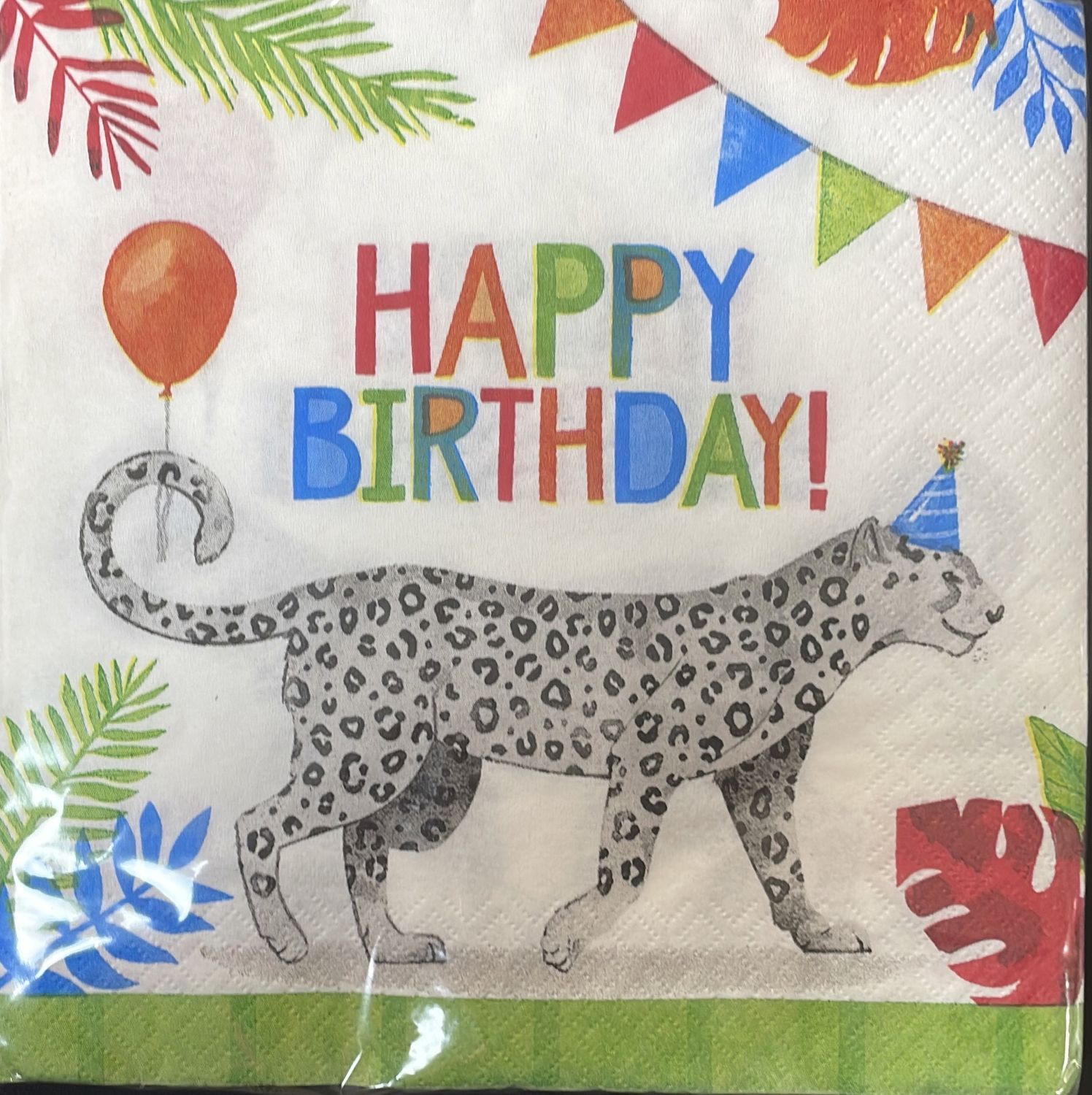 LUNCHEON NAPKIN PARTY ANIMALS