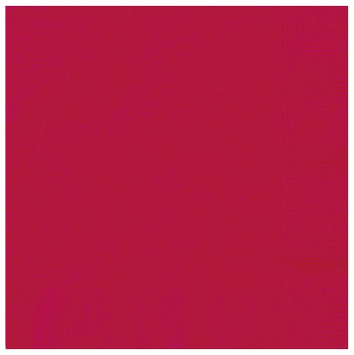 LUNCHEON NAPKIN RUBY RED