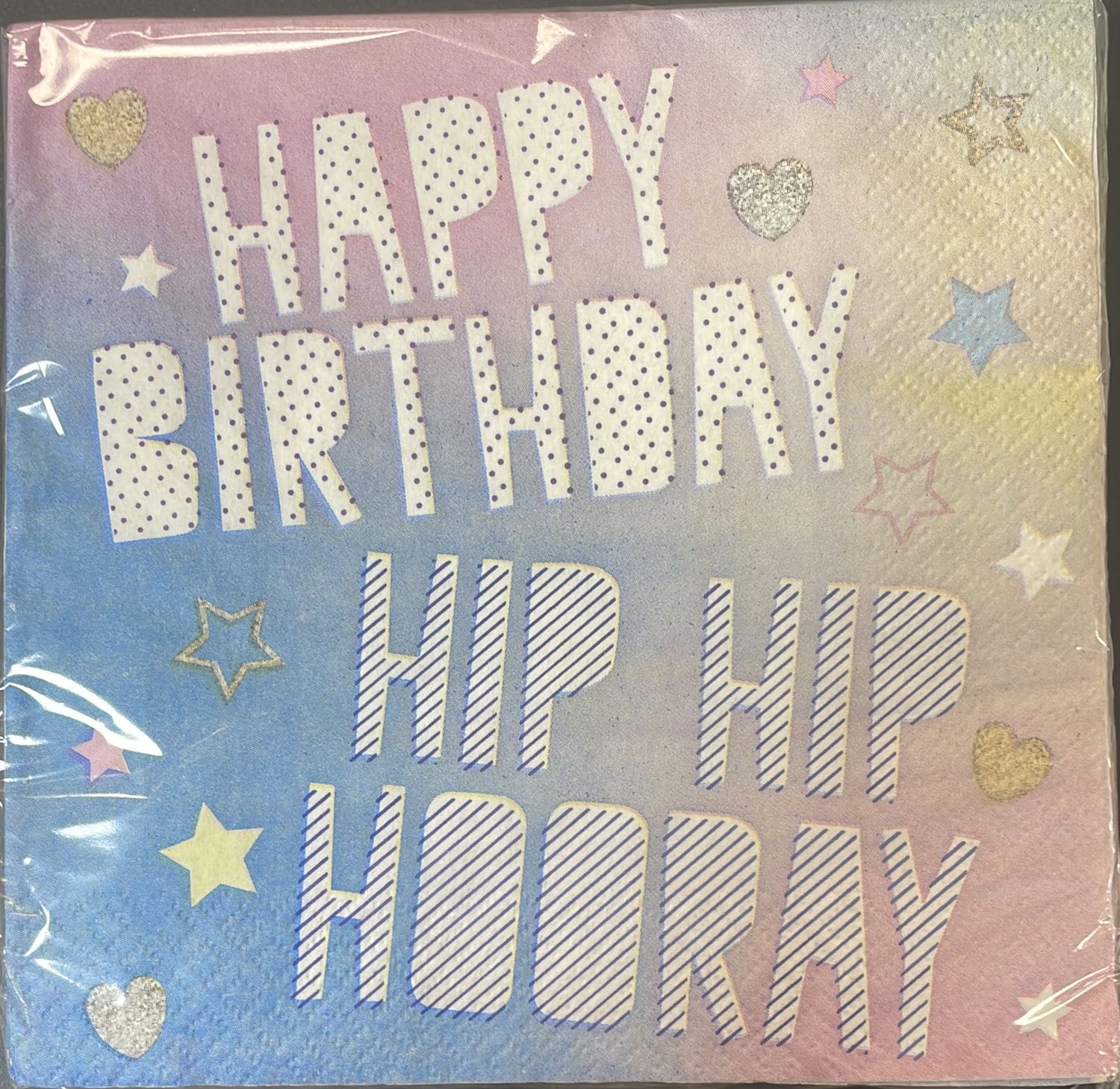 LUNCHEON NAPKIN UNICORN HBD