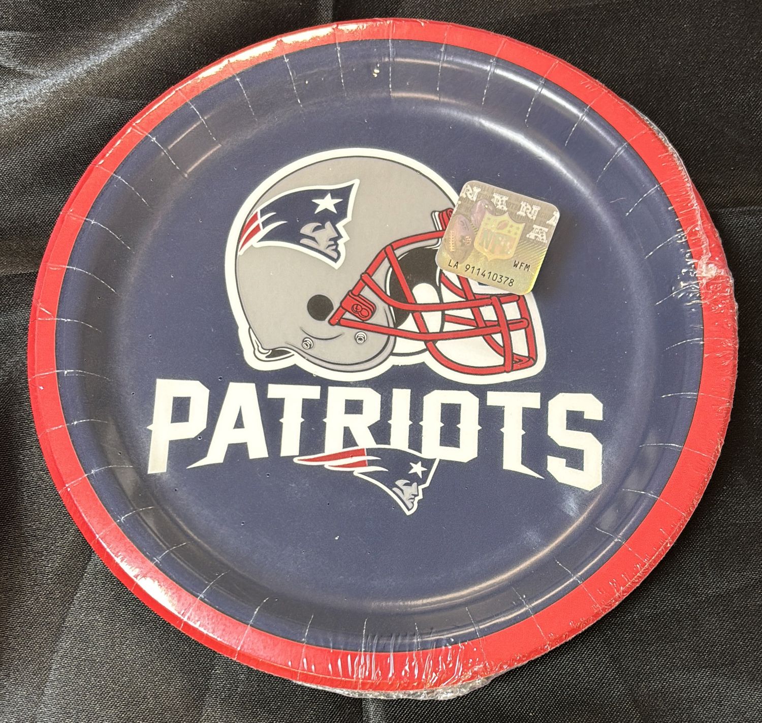 NEW ENGLAND PATRIOTS NFL SM PLATE
