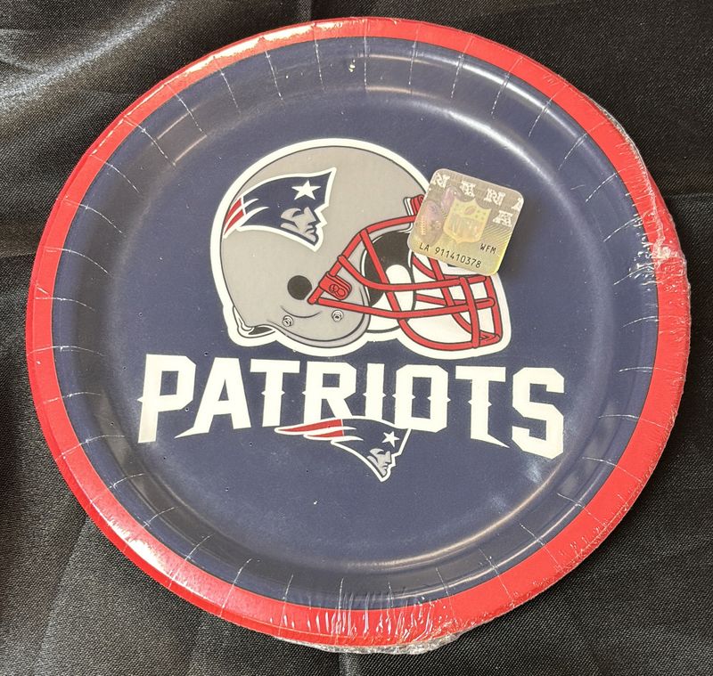 NEW ENGLAND PATRIOTS NFL SM PLATE
